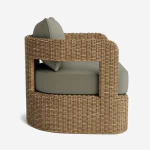 Hadler Outdoor Lounge Swivel Chair Cushion