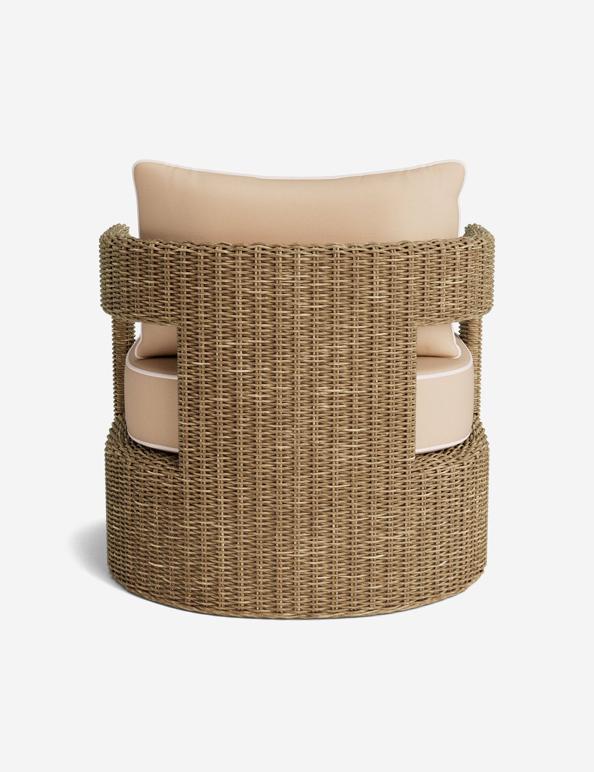 Hadler Outdoor Swivel Lounge Chair