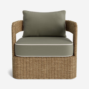 Hadler Outdoor Swivel Lounge Chair