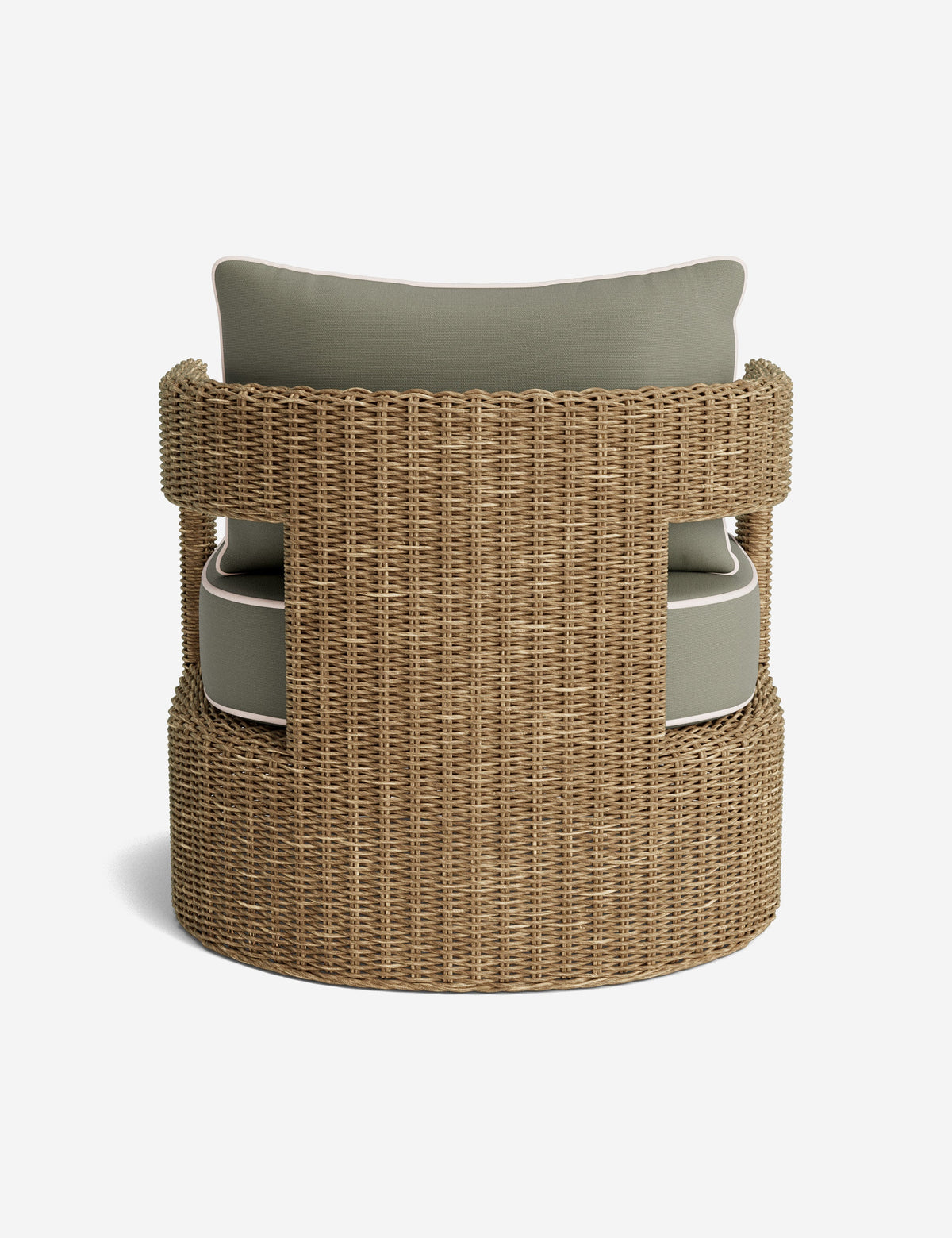 Hadler Outdoor Swivel Lounge Chair