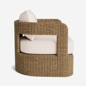 Hadler Outdoor Swivel Lounge Chair