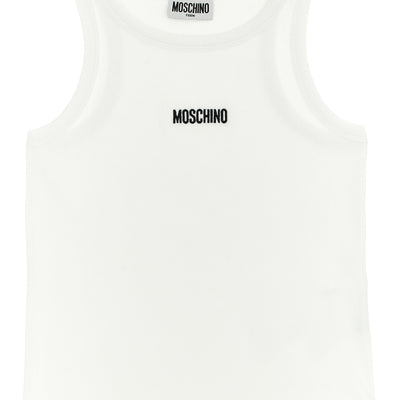 Moschino Kid Teen Tank Top Lettering Logo