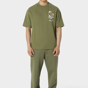 Irasuto Studios Hayate Khaki T-Shirt