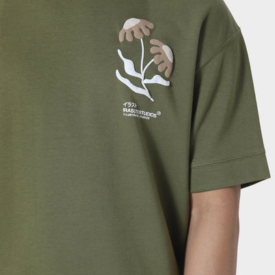 Irasuto Studios Hayate Khaki T-Shirt