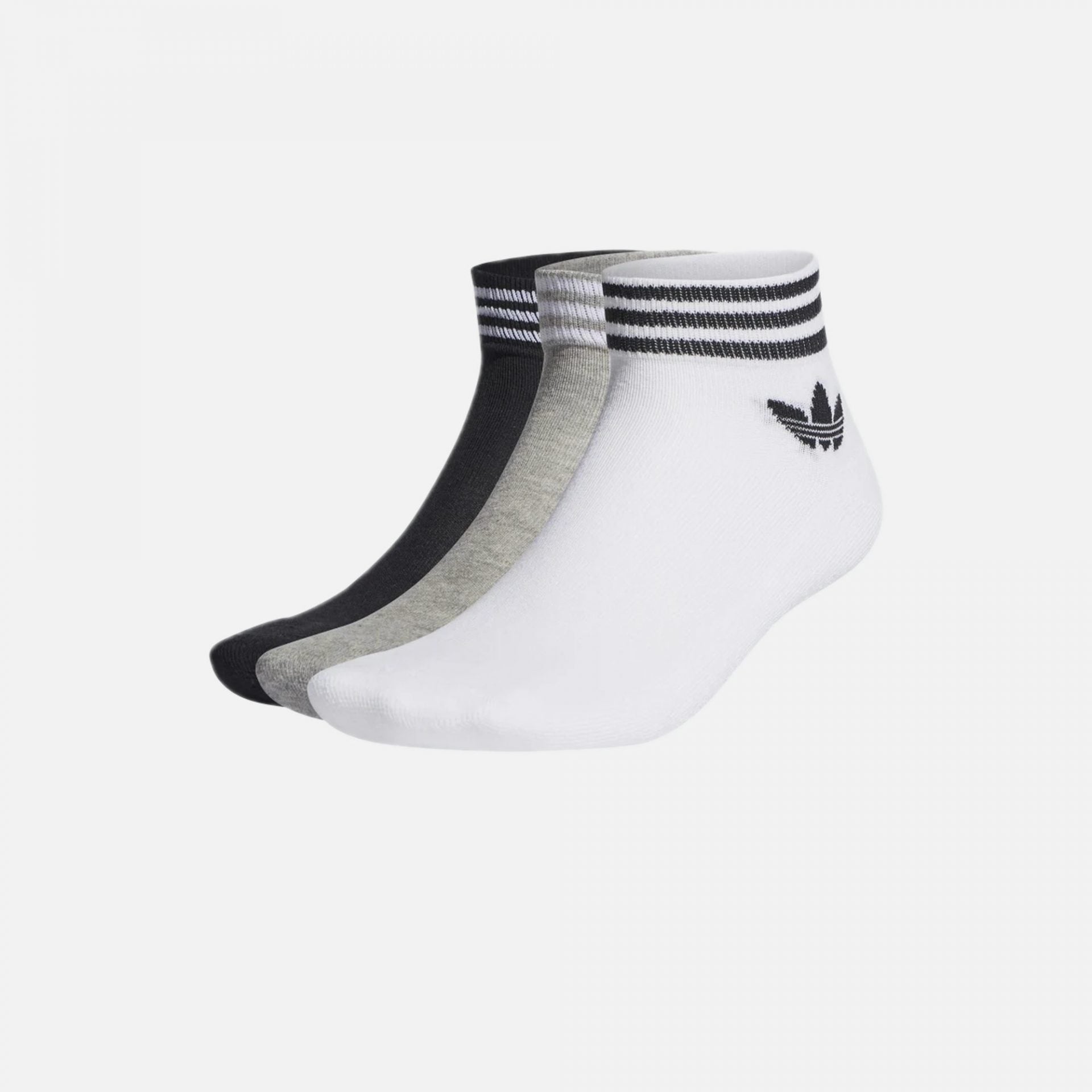 Adidas Originals | TREFOIL ANKLE SOCKS 3 PAIRS