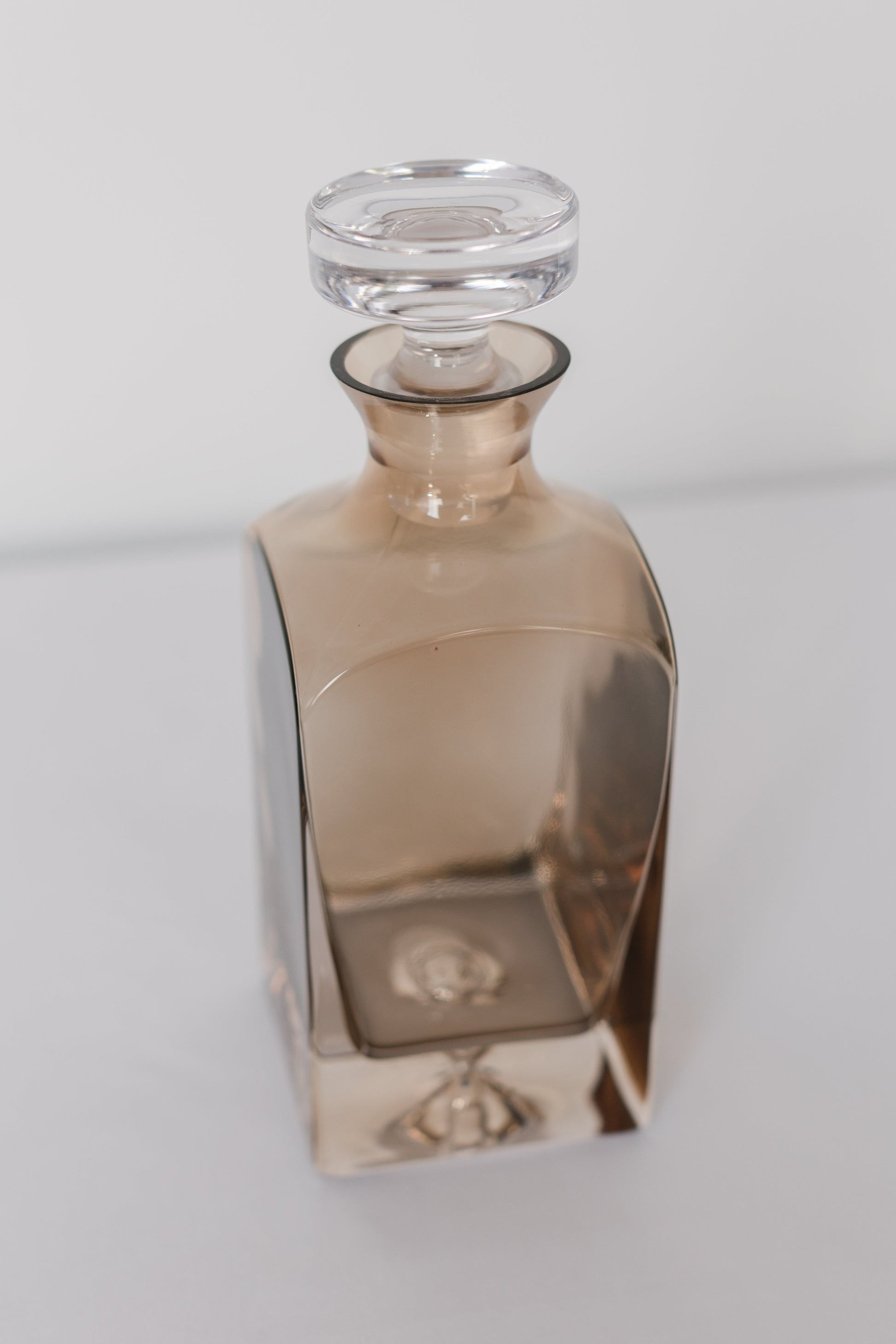 Estelle Colored Decanter- Heritage {Mocha Mousse (Our Amber Smoke)}