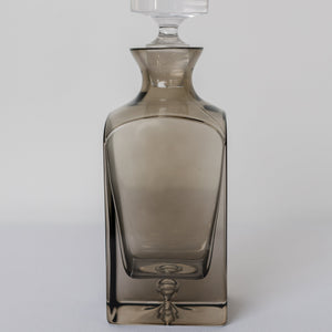 Estelle Colored Decanter- Heritage {Gray Smoke}