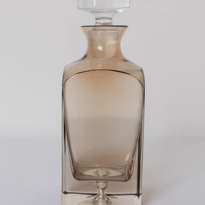 Estelle Colored Decanter- Heritage {Mocha Mousse (Our Amber Smoke)}