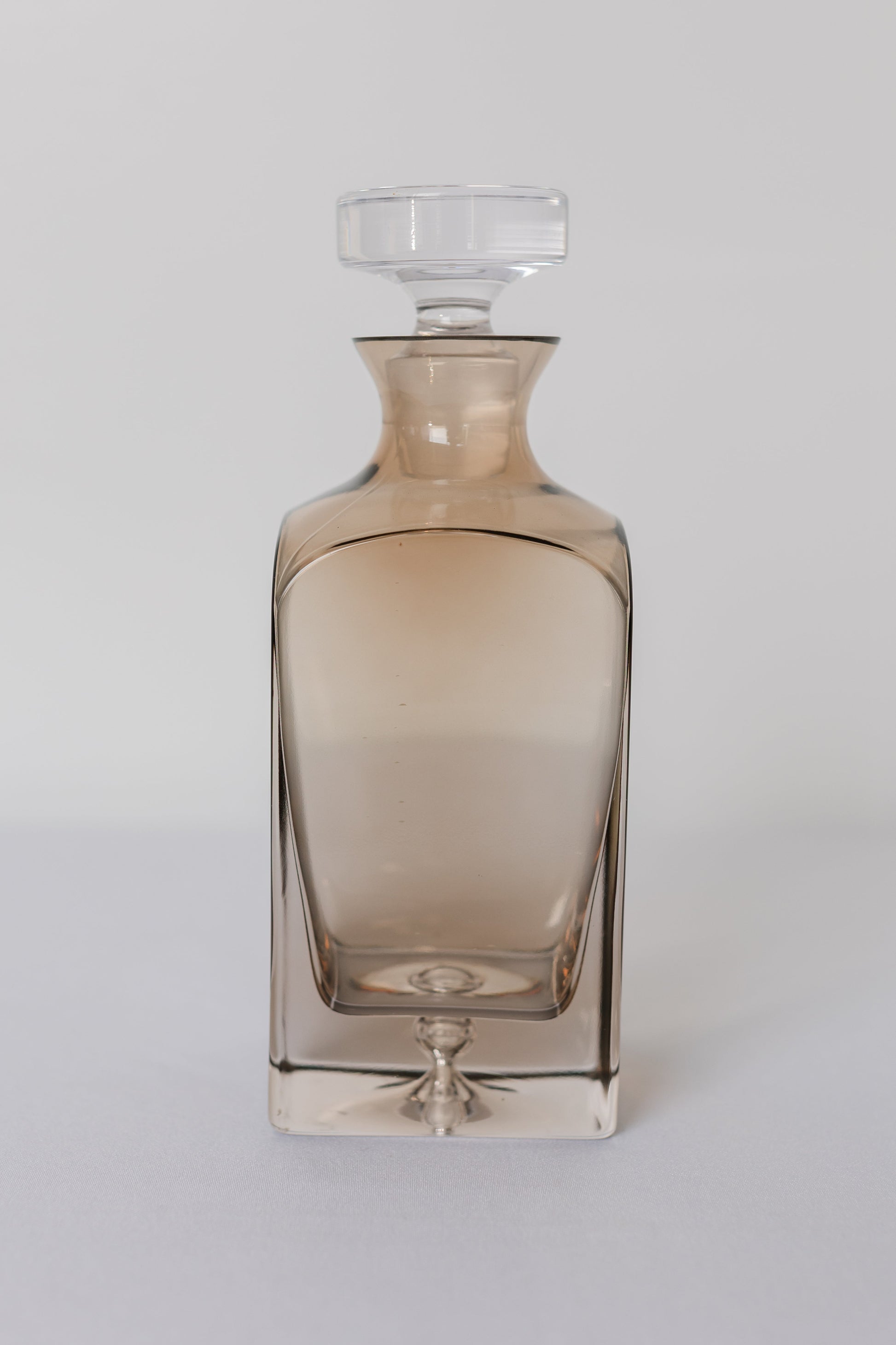 Estelle Colored Decanter- Heritage {Mocha Mousse (Our Amber Smoke)}