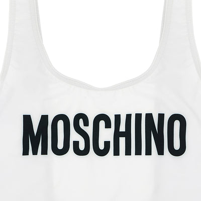 Moschino Kid Teen Logo Lettering One-piece Swimsuit