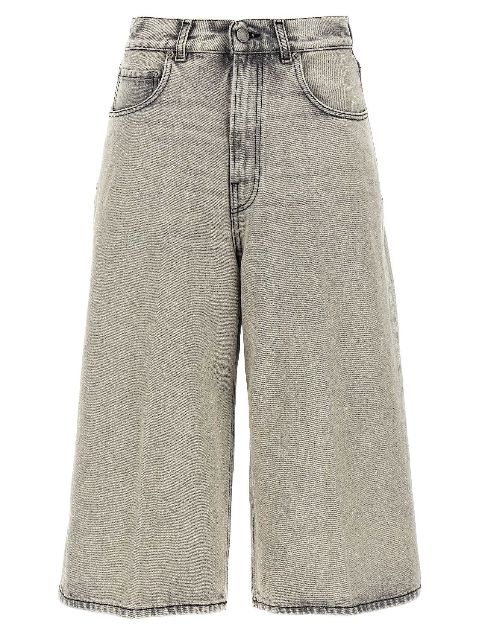 Haikure Belle Pearl Grey Bermuda Shorts