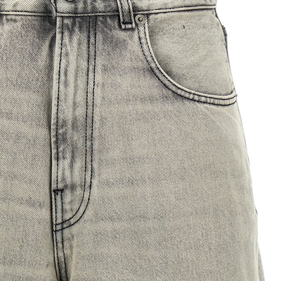 Haikure Belle Pearl Grey Bermuda Shorts