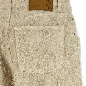 Haikure Bermuda Shorts Becky Fur Denim