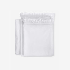 Audrey Ruffle Cotton Percale Sheet Set by Pom Pom at Home