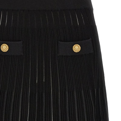 Balmain Pleated Skirt