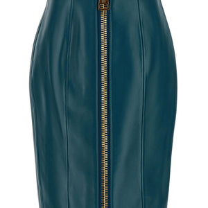Balmain Xl Zip Skirt