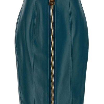Balmain Xl Zip Skirt