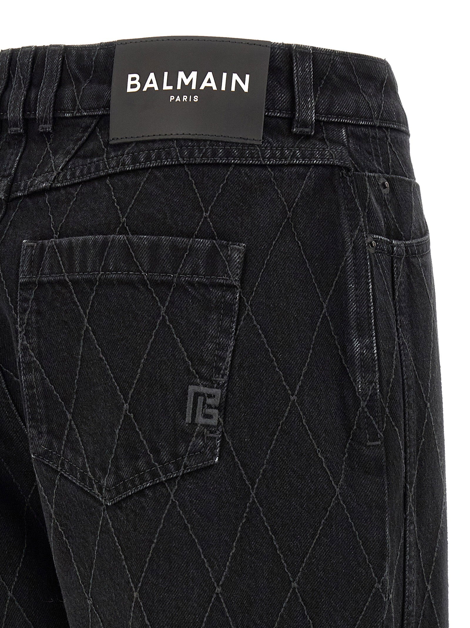Balmain Diamond-shaped Jeans