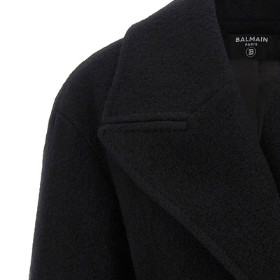 Balmain Anthem Belted Caban