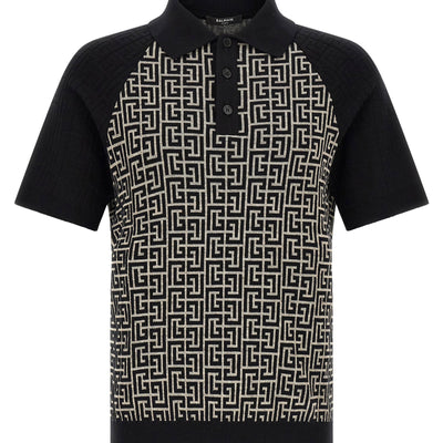 Balmain Pb Monogram Polo