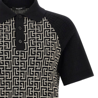 Balmain Pb Monogram Polo