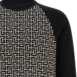 Balmain Pb Monogram Mesh