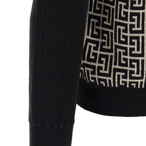 Balmain Pb Monogram Mesh