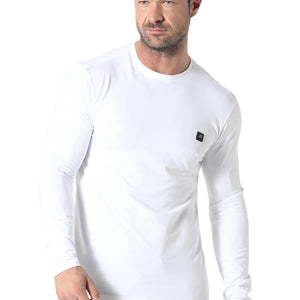 883 Police Highgate L/S White T-Shirt