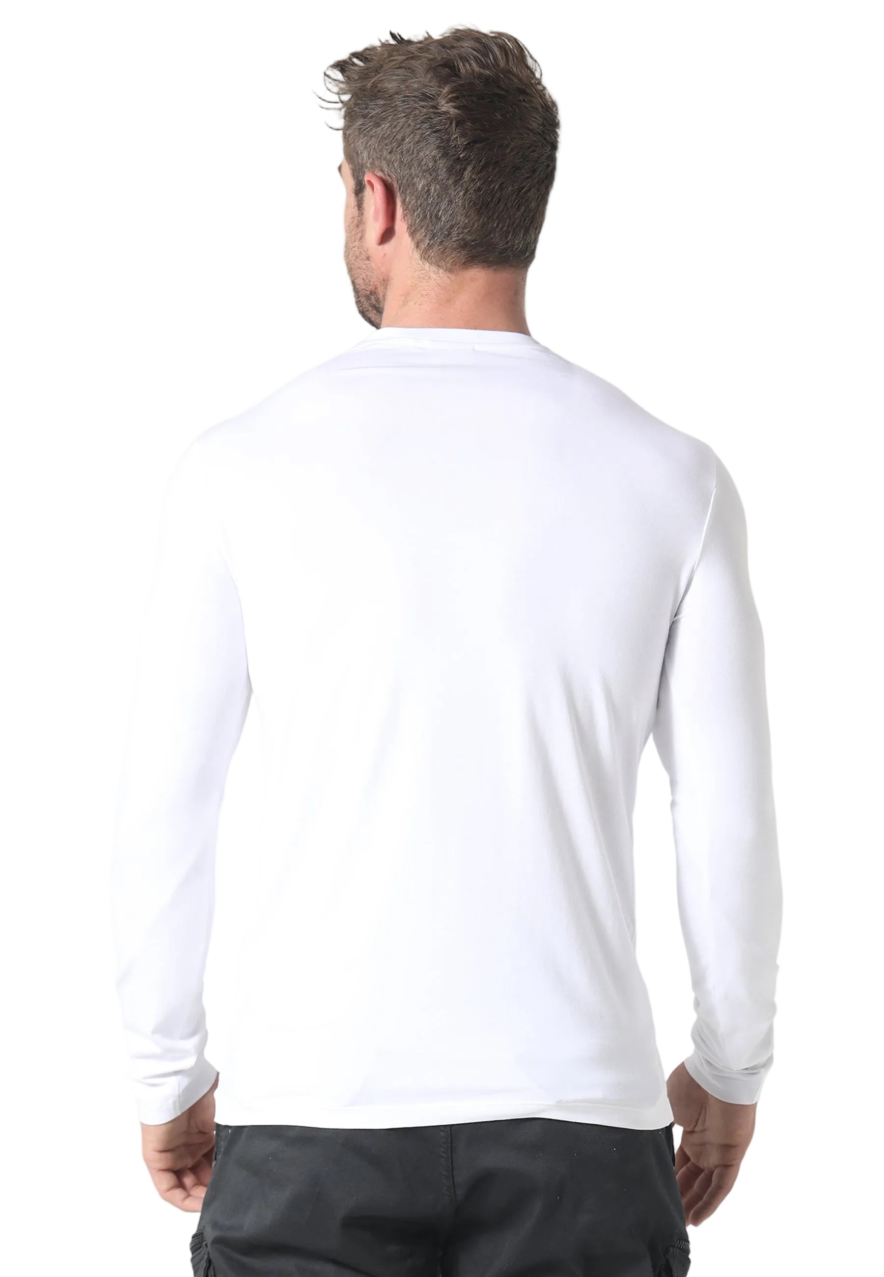 883 Police Highgate L/S White T-Shirt