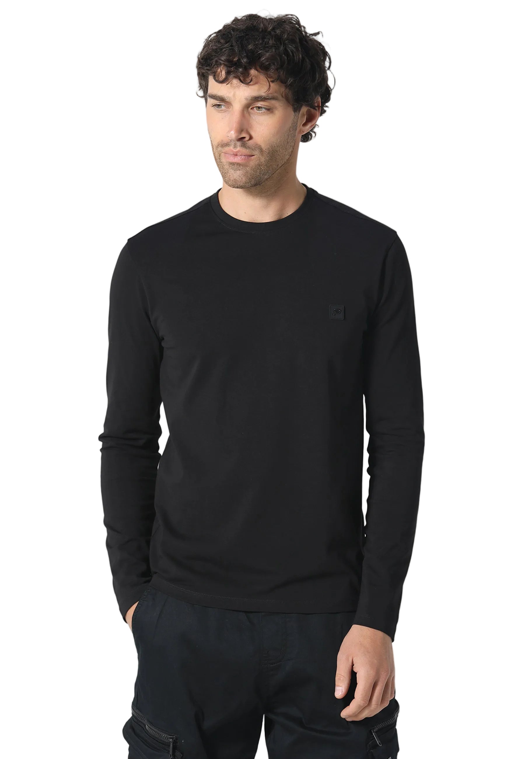 883 Police Highgate L/S Black T-Shirt