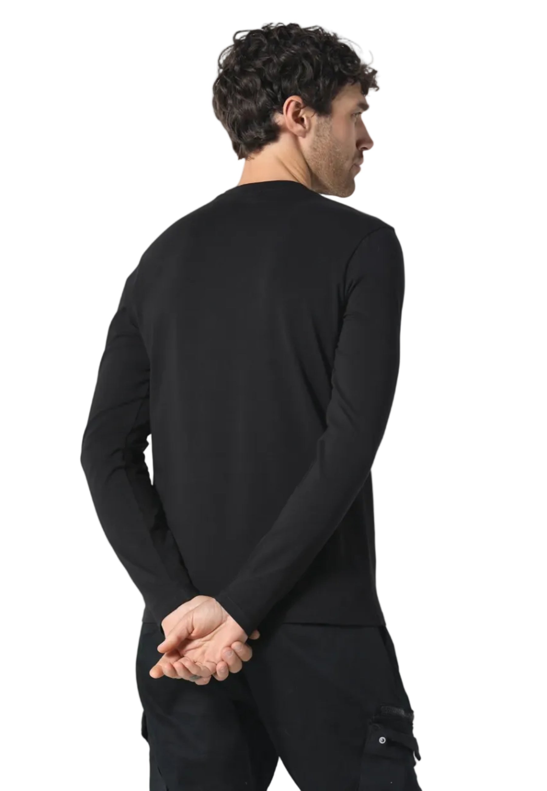 883 Police Highgate L/S Black T-Shirt