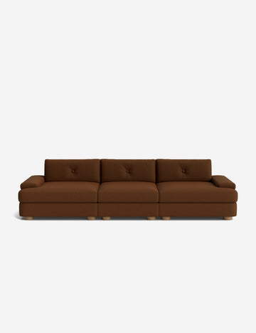 Chocolate Performance Linen