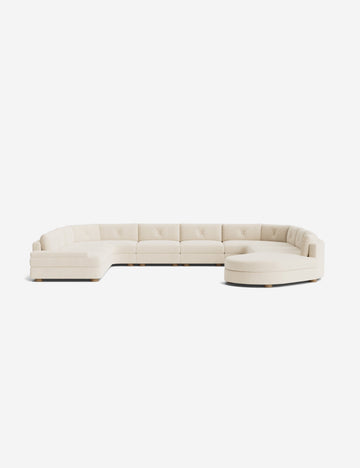 Ivory Modern Boucle