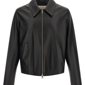 Ami Paris Leather Jacket