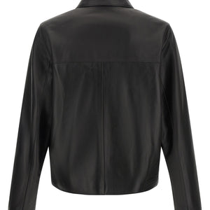 Ami Paris Leather Jacket