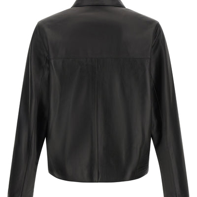 Ami Paris Leather Jacket