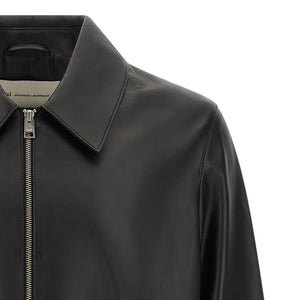 Ami Paris Leather Jacket