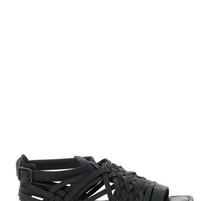 Yohji Yamamoto Braided Leather Sandals