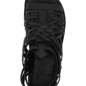 Yohji Yamamoto Braided Leather Sandals