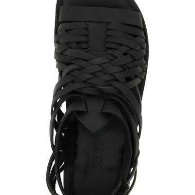 Yohji Yamamoto Braided Leather Sandals