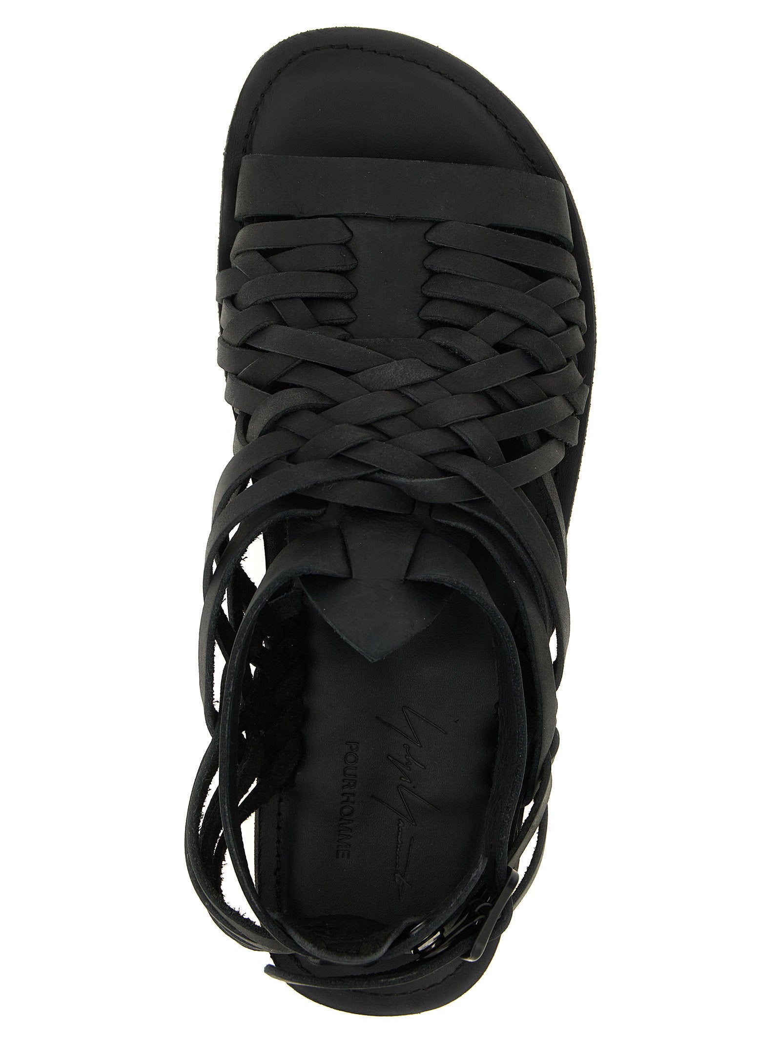 Yohji Yamamoto Braided Leather Sandals