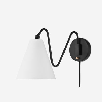 Dellon Single Plug-In Sconce