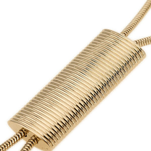 Balmain Snake Necklace With Tassels