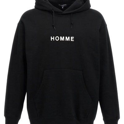 Comme Des Garҫons Homme Logo Print Hoodie