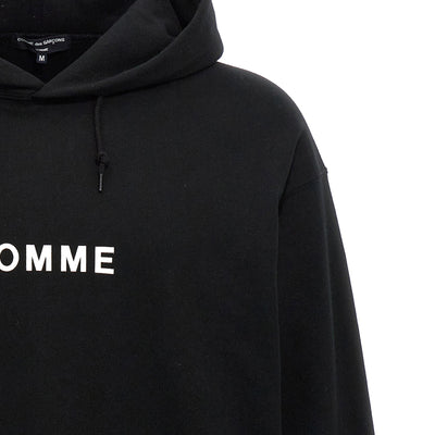 Comme Des Garҫons Homme Logo Print Hoodie