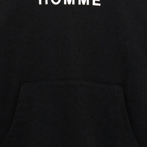 Comme Des Garҫons Homme Logo Print Hoodie