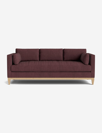 Oxblood Linen Weave