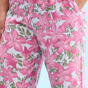 Women Printed Cotton Lounge Pants
