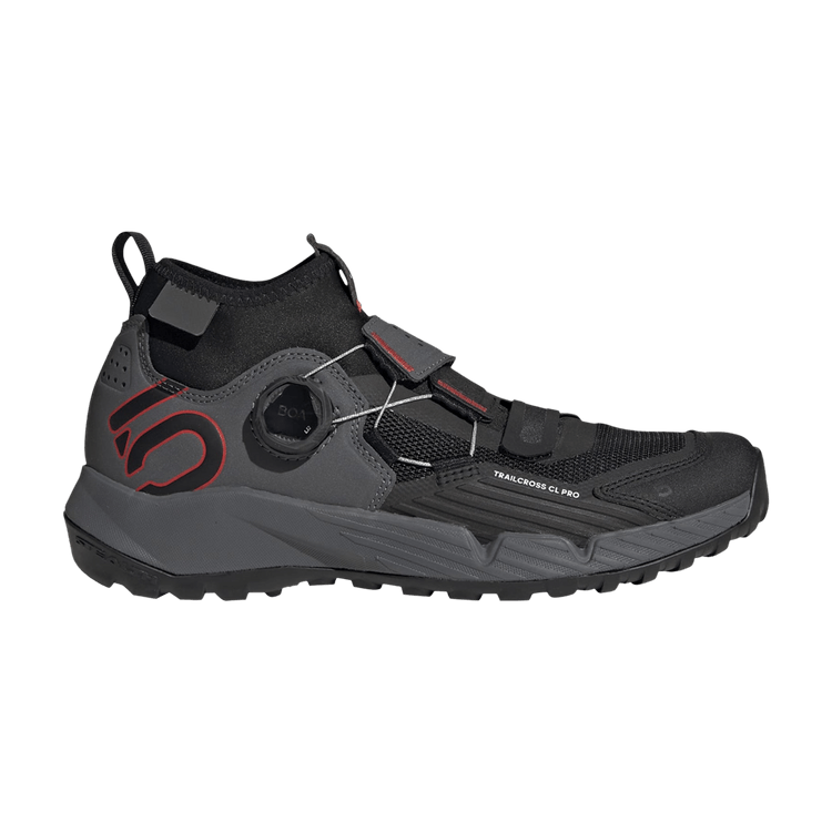 adidas Five Ten Trailcross Pro Clip-In Grey Core Black Red (Women's)