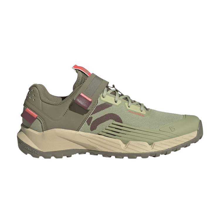 adidas Five Ten Trailcross Clip-In Magic Lime Burgundy Orbit Green (Women's)